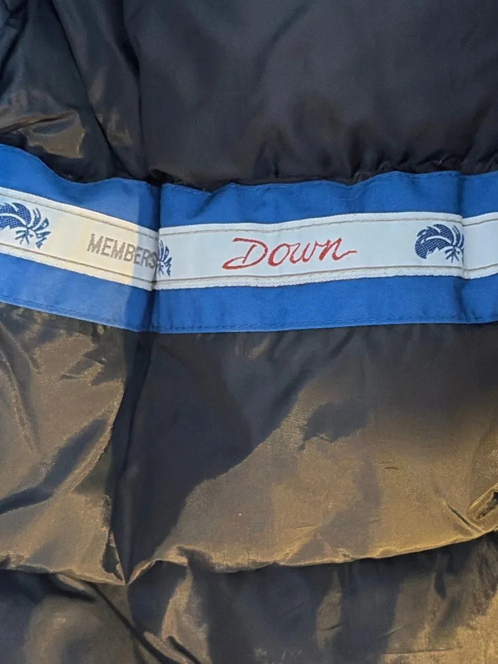 Members Only 80s Down Puffer Jacket Size 38